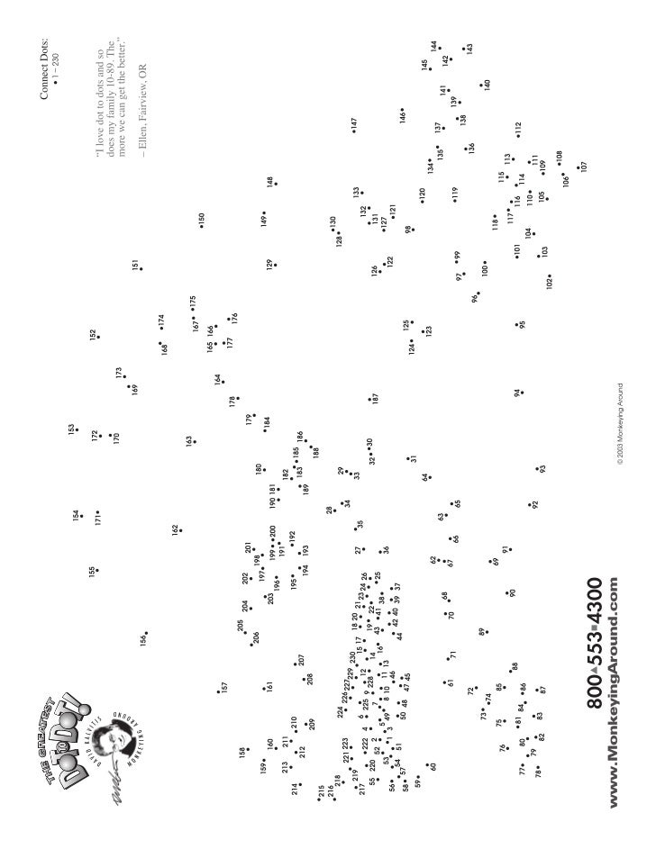DOT TO DOT BOOK
